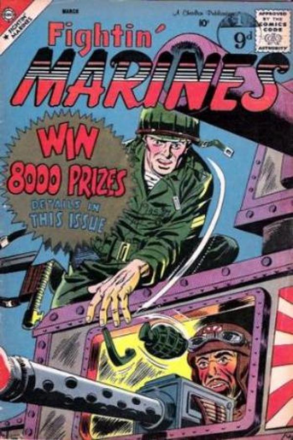 Fightin' Marines #29 cover
