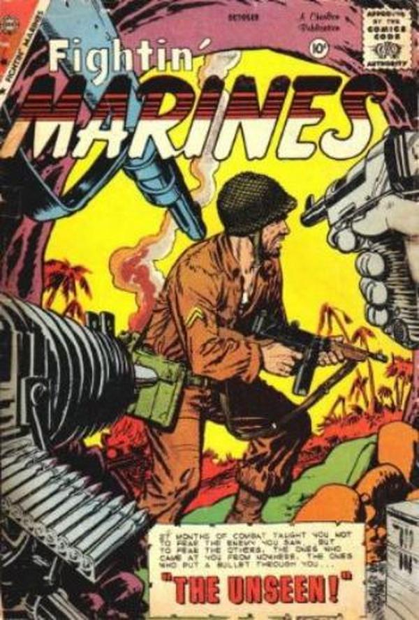 Fightin' Marines #32 cover