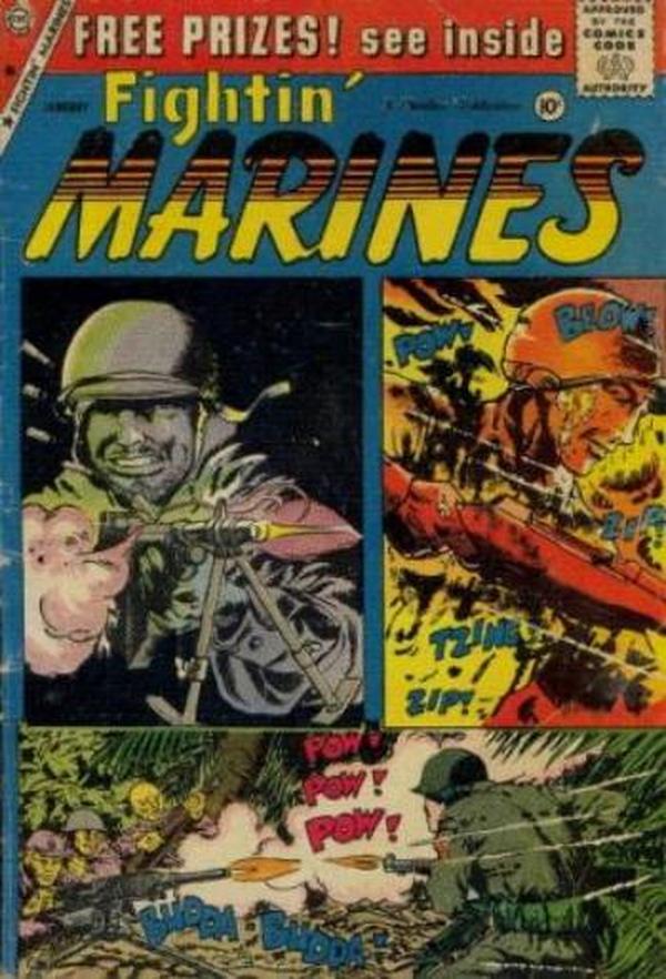Fightin' Marines #33 cover