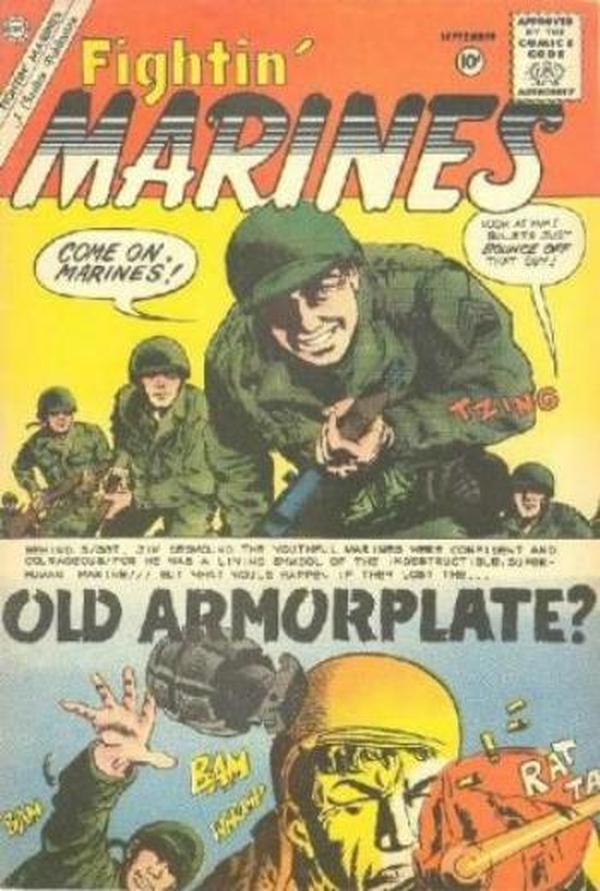 Fightin' Marines #37 cover