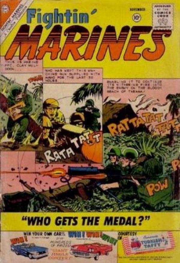 Fightin' Marines #38 cover