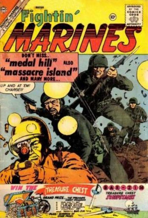Fightin' Marines #40 cover