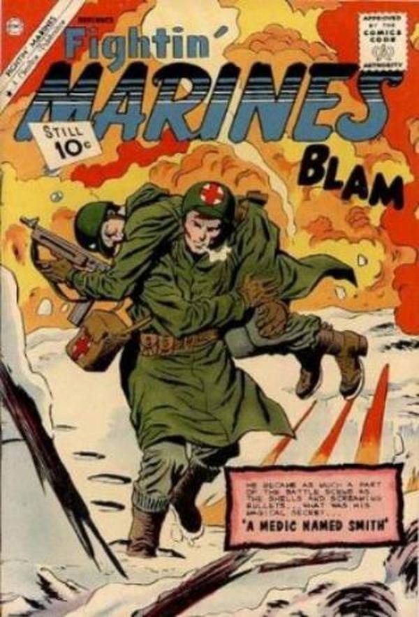 Fightin' Marines #44 cover