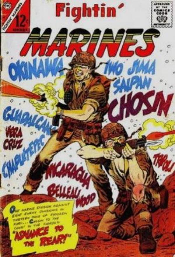 Fightin' Marines #66 cover