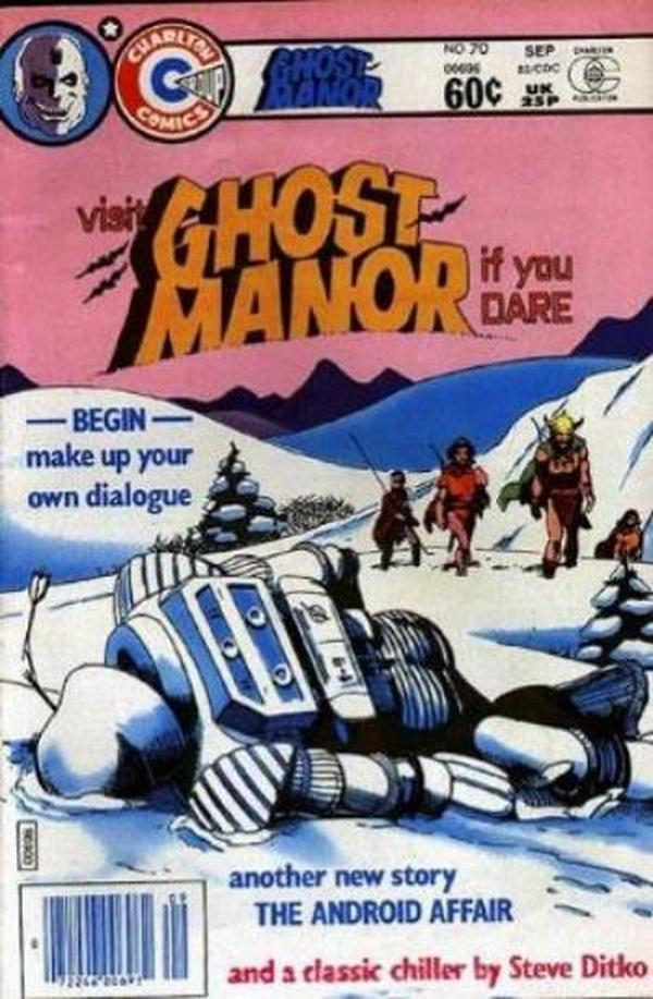 Ghost Manor #70 cover
