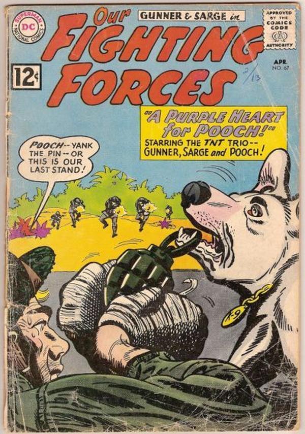 Our Fighting Forces #67 cover