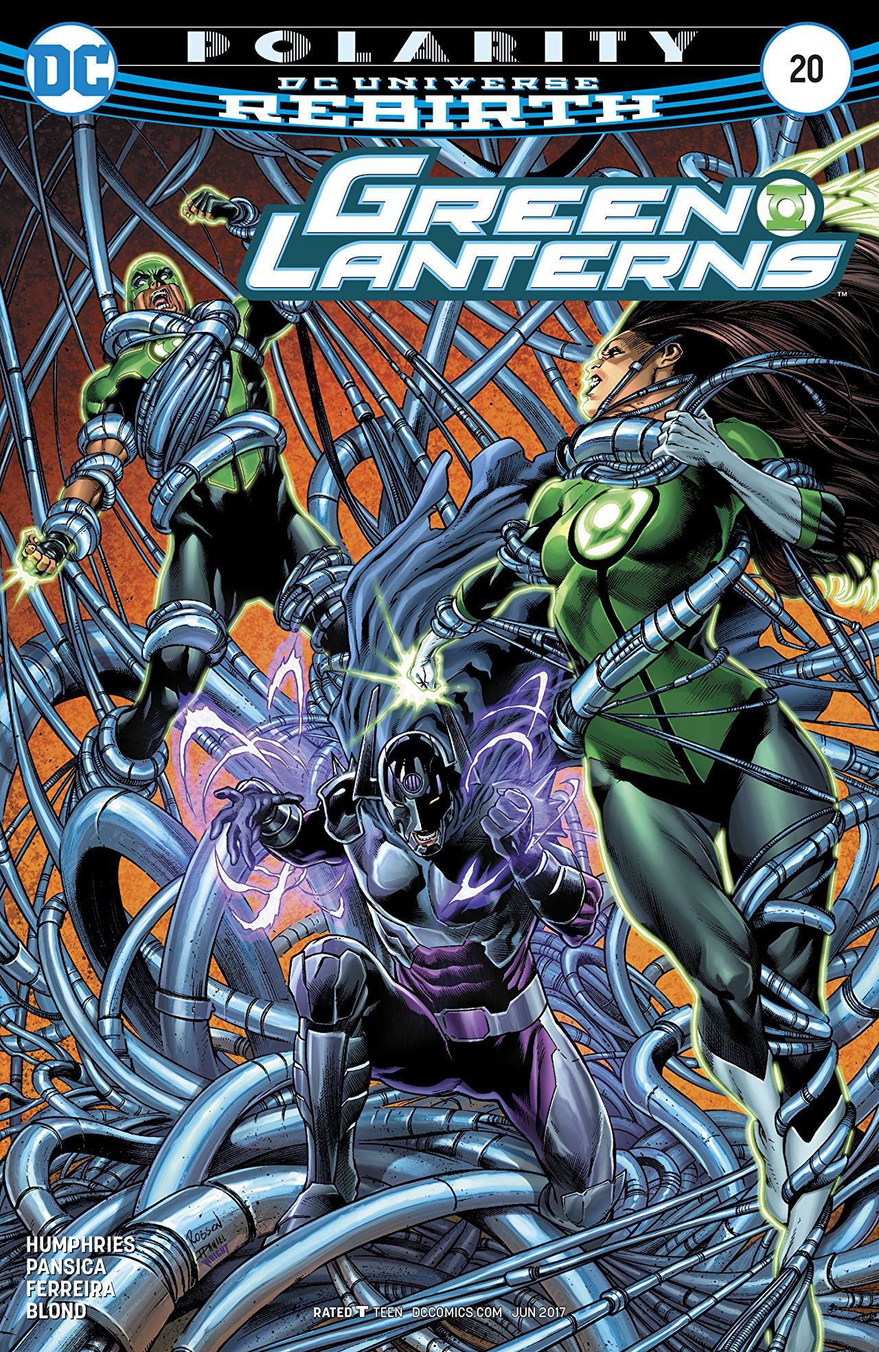 Green Lanterns #20 cover
