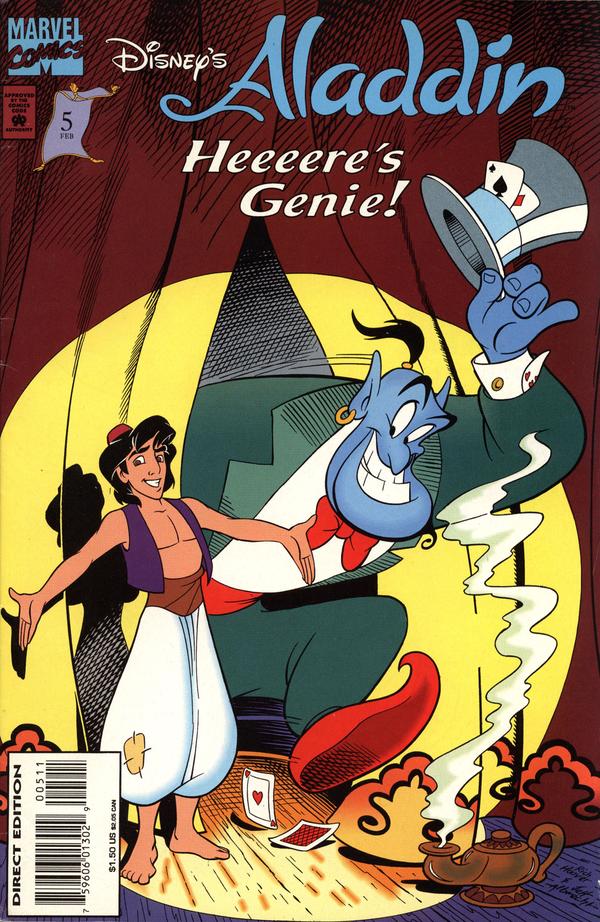 Disney's Aladdin #5 cover