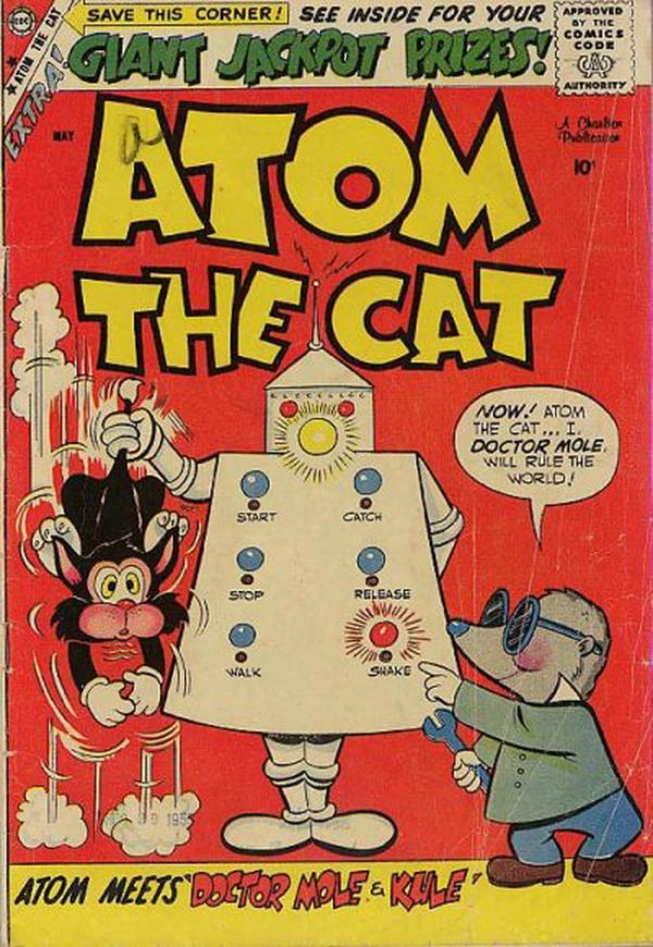 Atom the Cat #16 cover