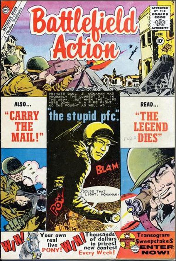 Battlefield Action #30 cover