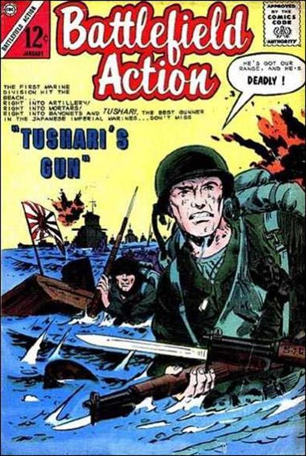 Battlefield Action #56 cover