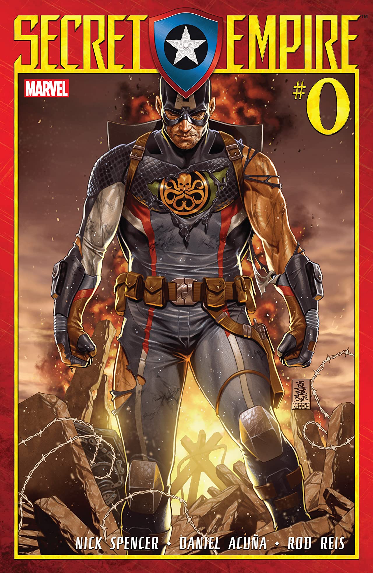 Secret Empire #0 cover