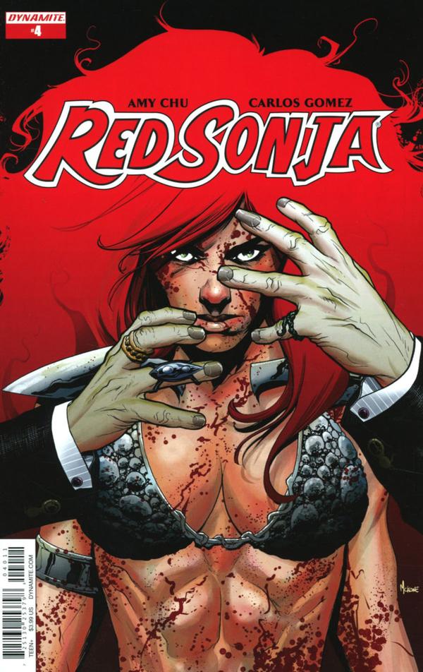 Red Sonja #4 cover