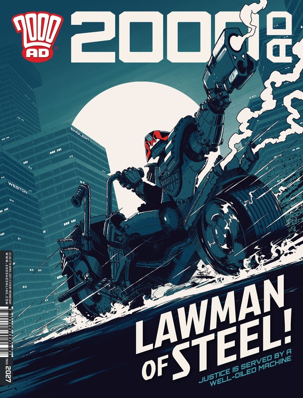 2000 AD #2027 cover