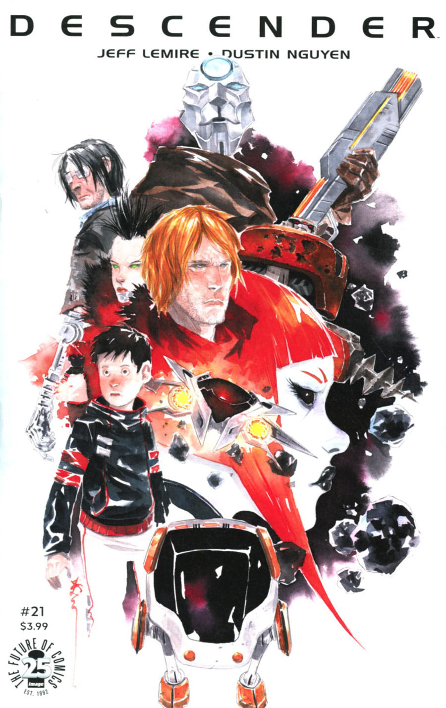 Descender #21 cover