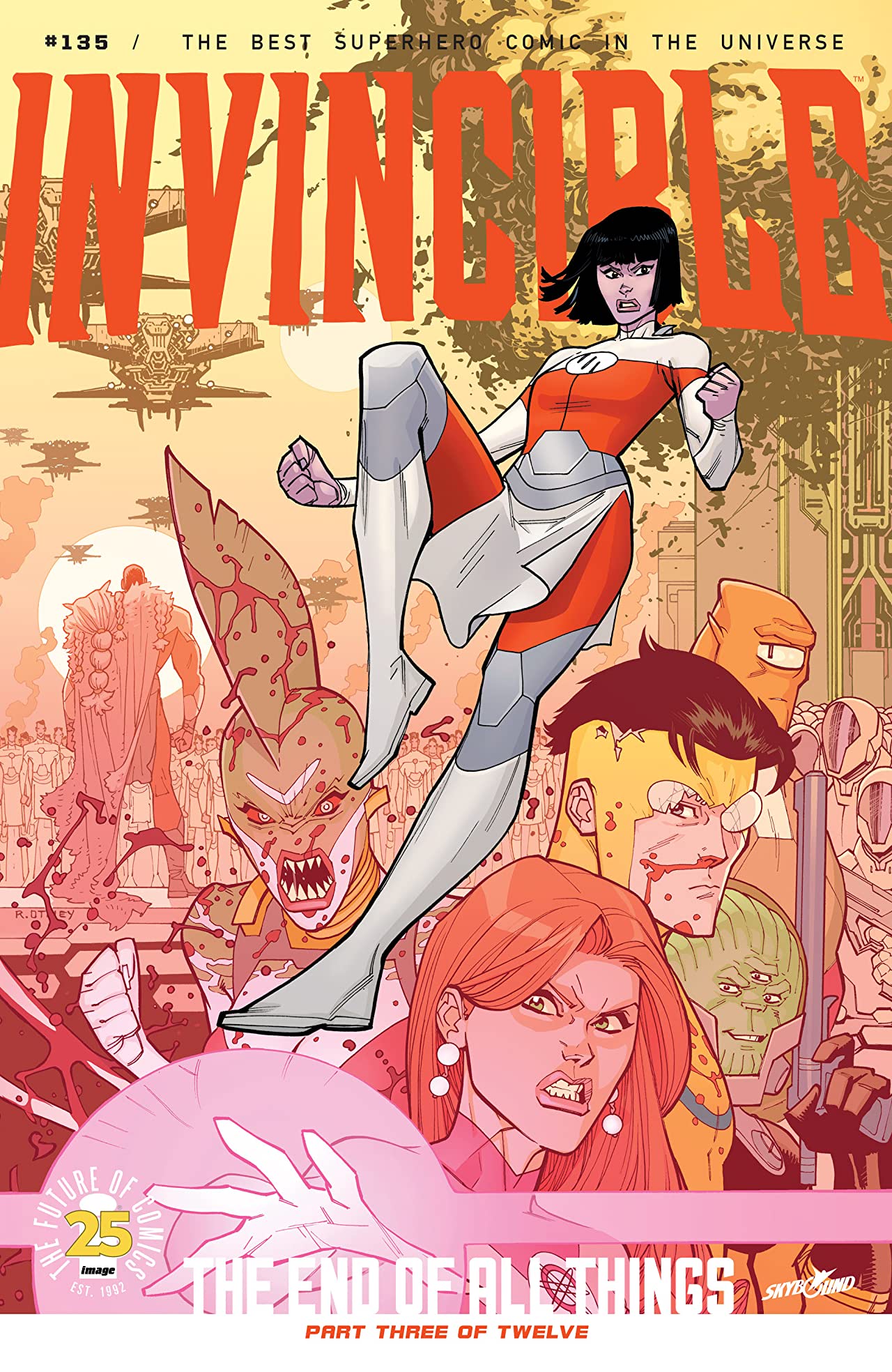 Invincible #135 cover