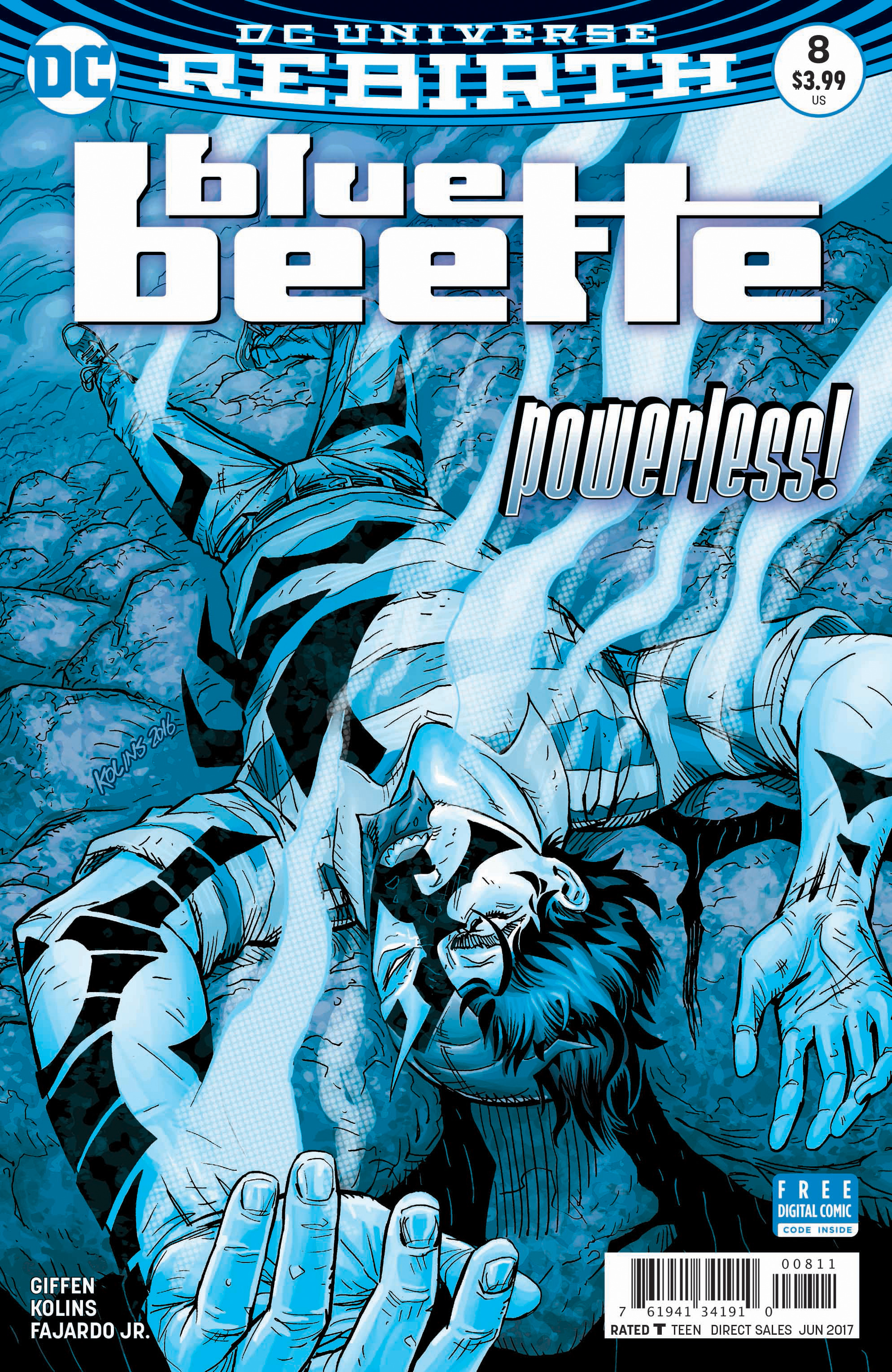Blue Beetle #8 cover