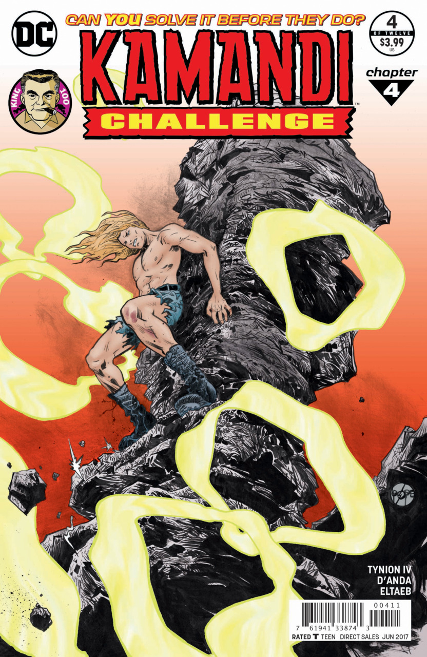 The Kamandi Challenge #4 cover