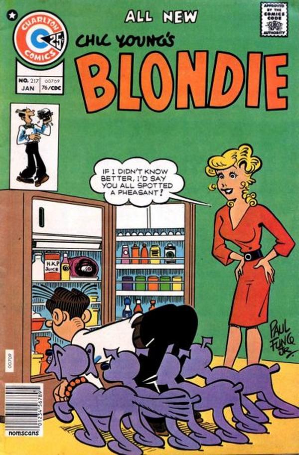Blondie #217 cover