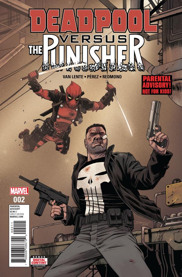 Deadpool vs. The Punisher #2 cover