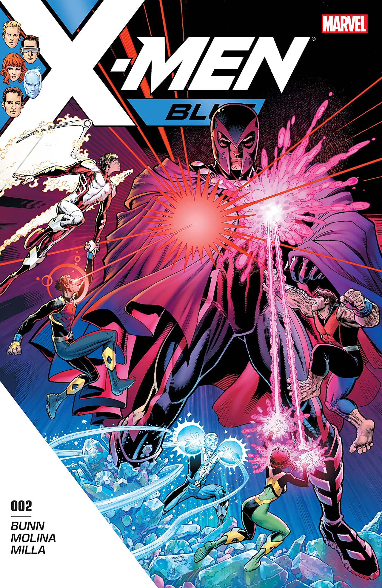 X-Men: Blue #2 cover