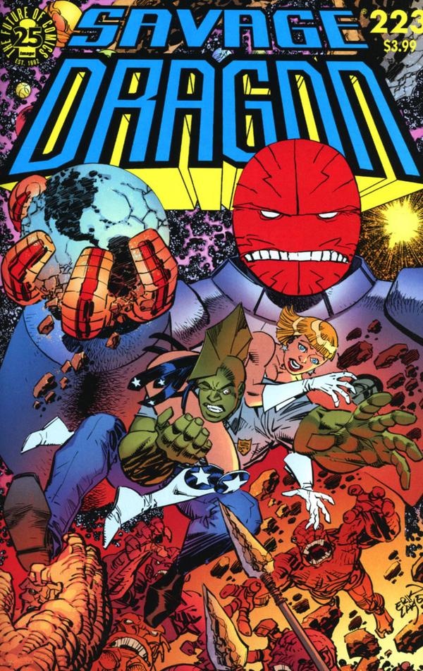 Savage Dragon #223 cover