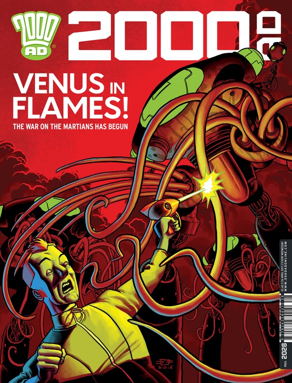 2000 AD #2028 cover