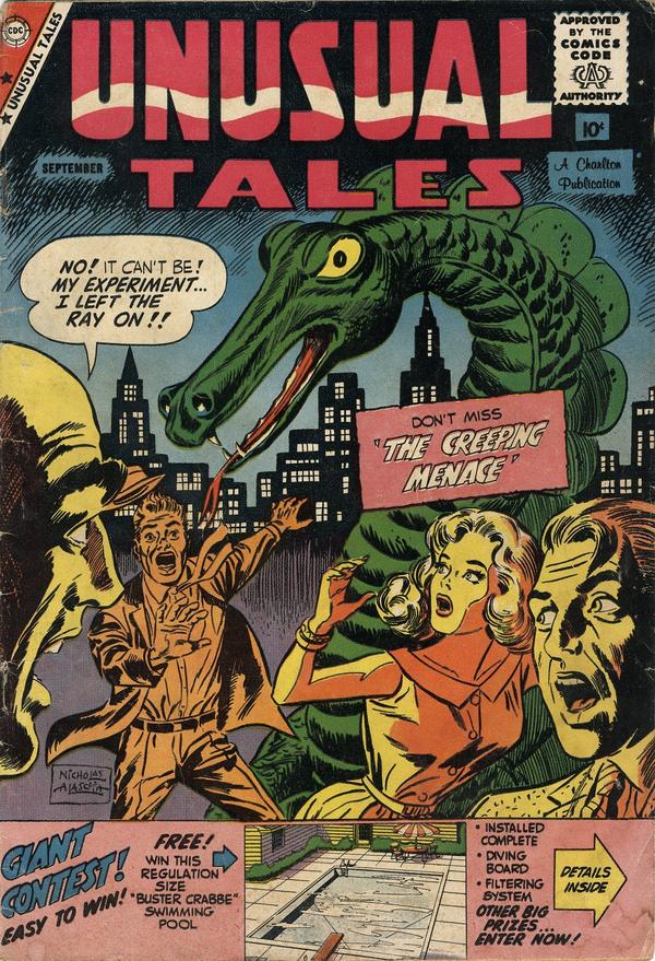 Unusual Tales #18 cover