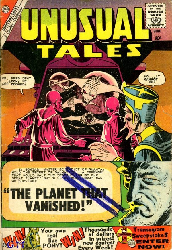 Unusual Tales #22 cover