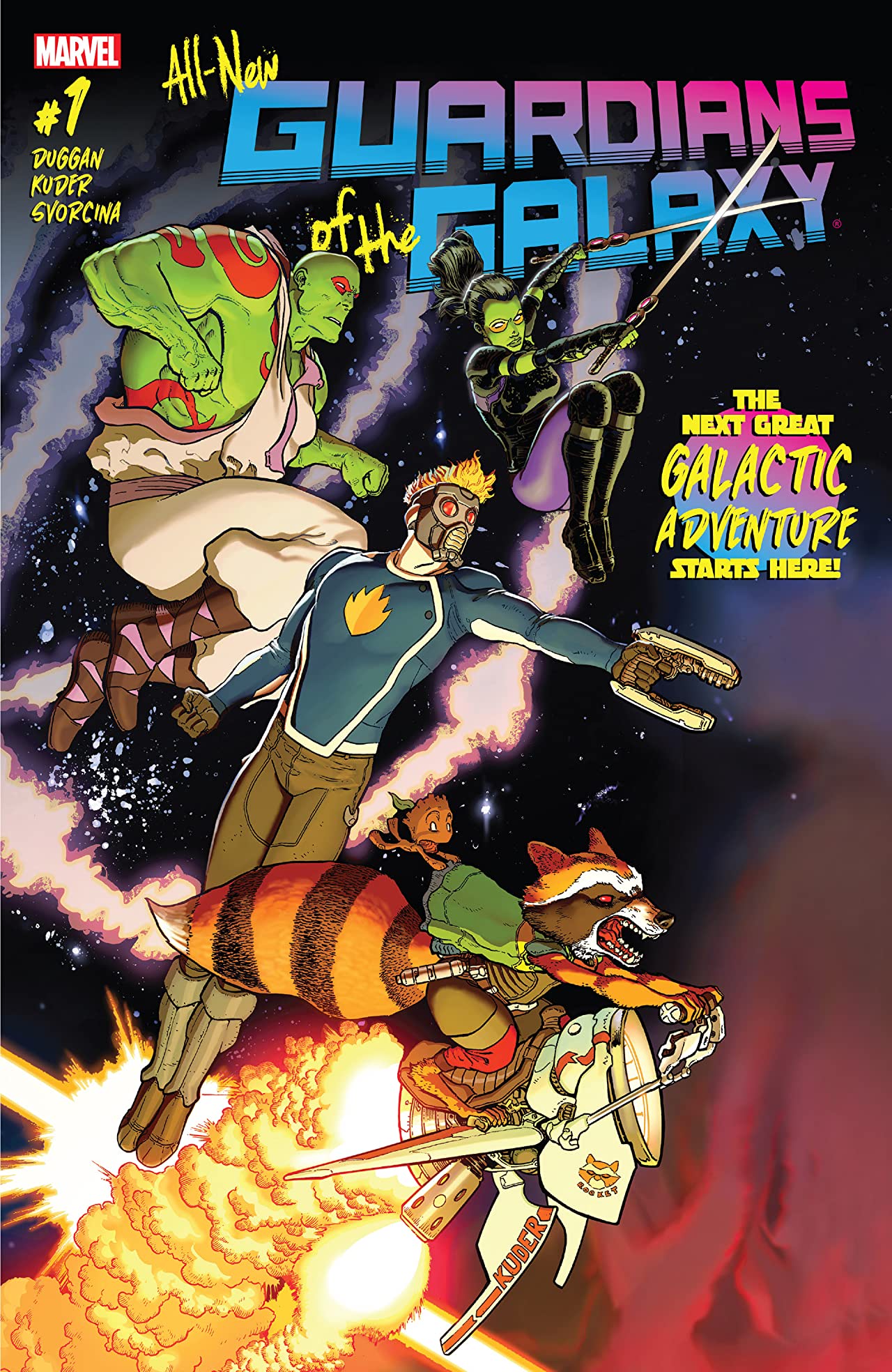 All-New Guardians of the Galaxy #1 cover