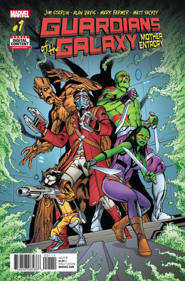 Guardians of the Galaxy: Mother Entropy #1 cover