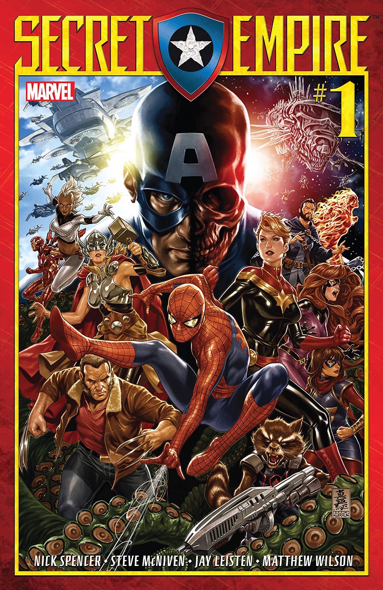 Secret Empire #1 cover