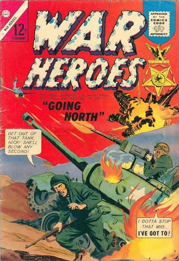 War Heroes #12 cover