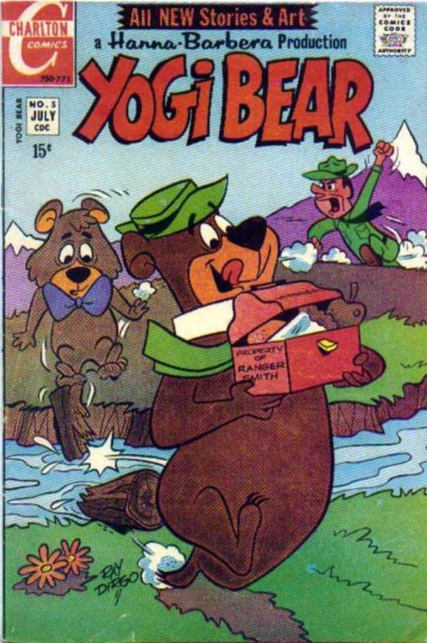 Yogi Bear #5 cover