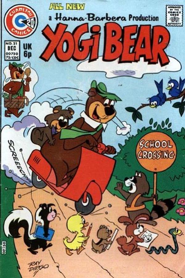 Yogi Bear #21 cover