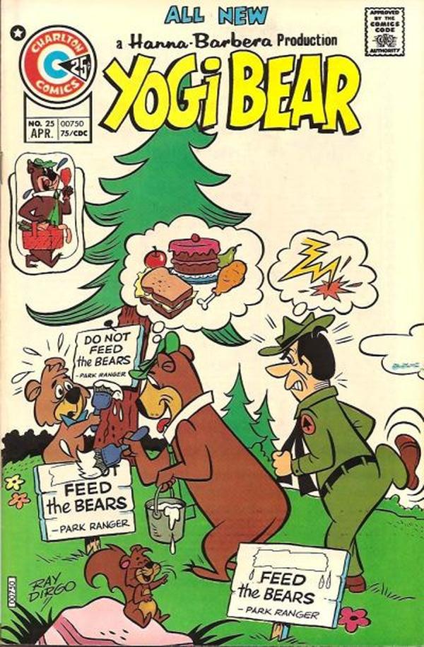 Yogi Bear #25 cover