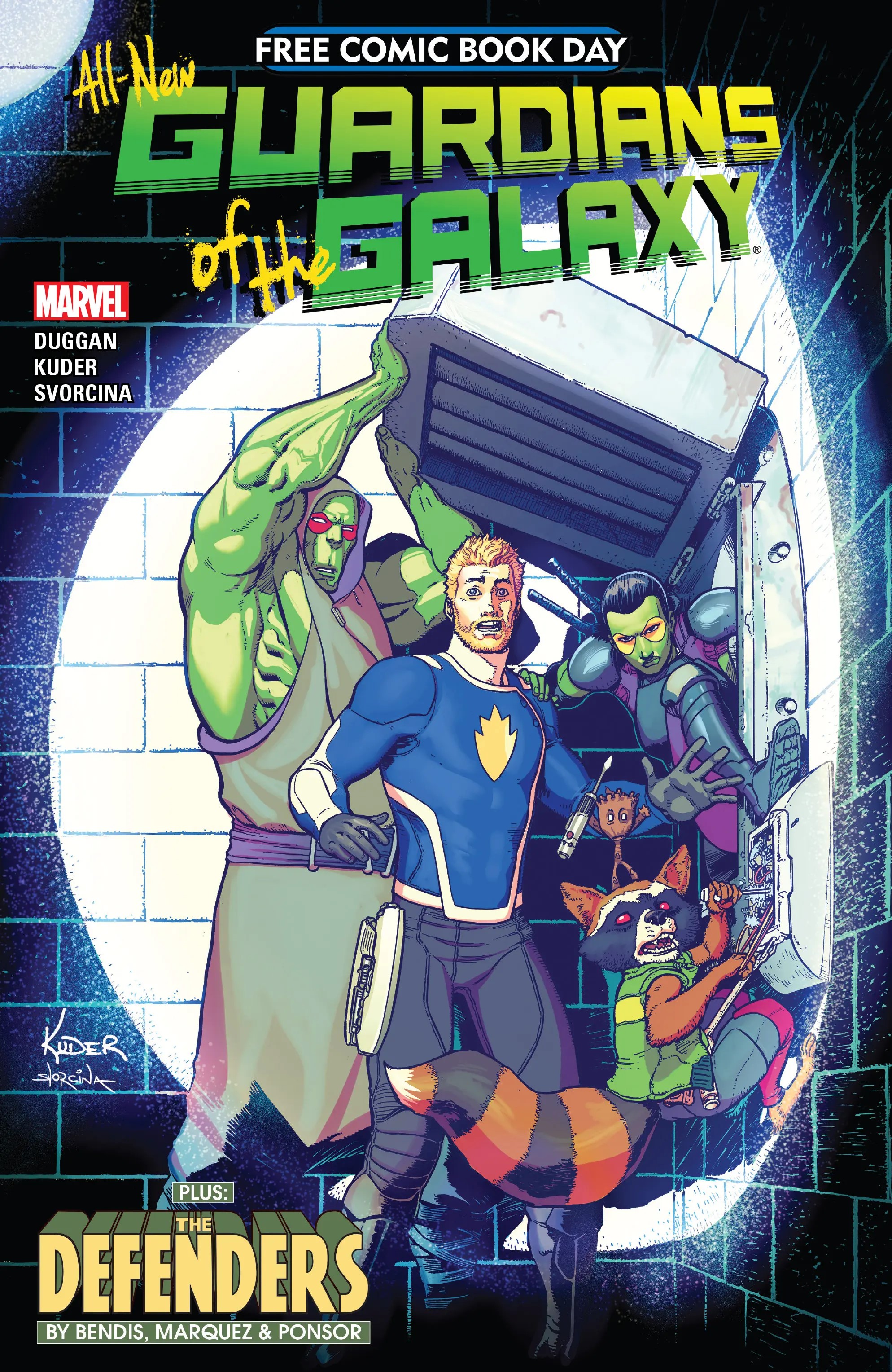 Free Comic Book Day 2017 (All-New Guardians of the Galaxy) #1 cover