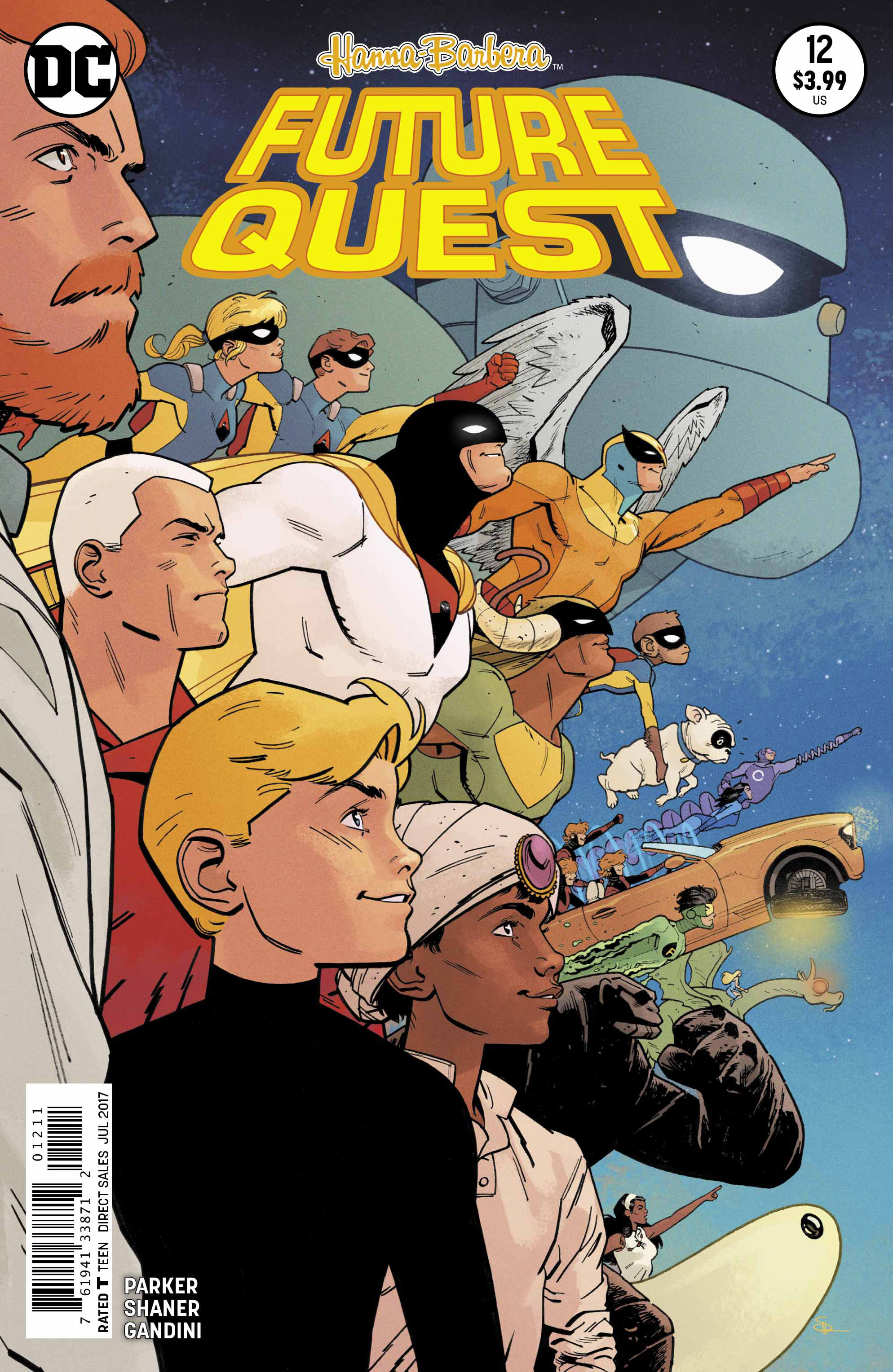 Future Quest #12 cover