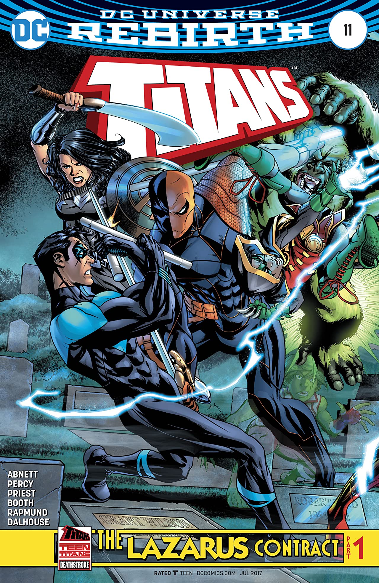 Titans #11 cover