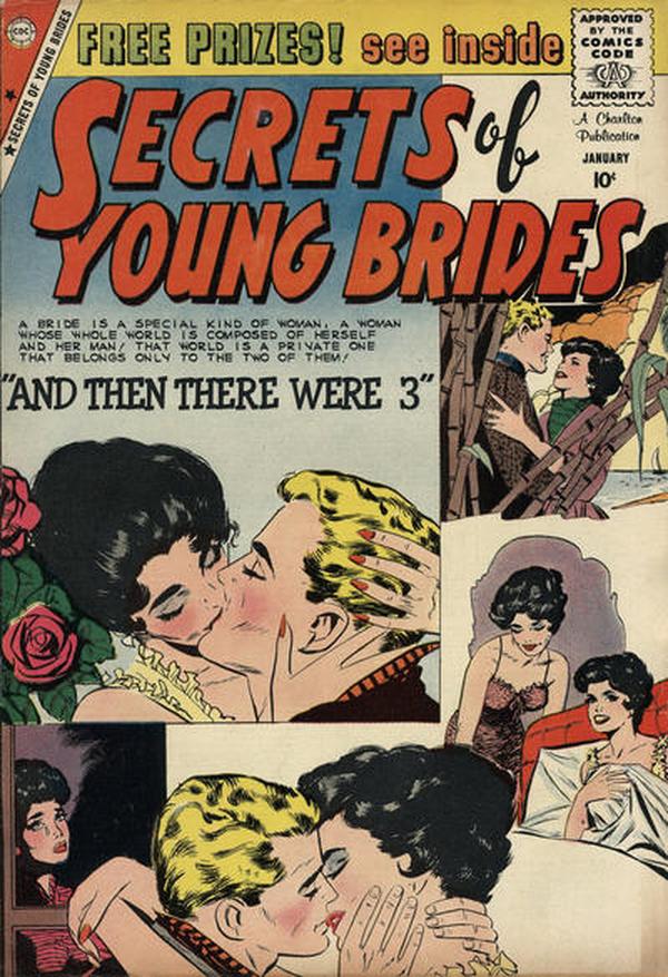 Secrets of Young Brides #17 cover