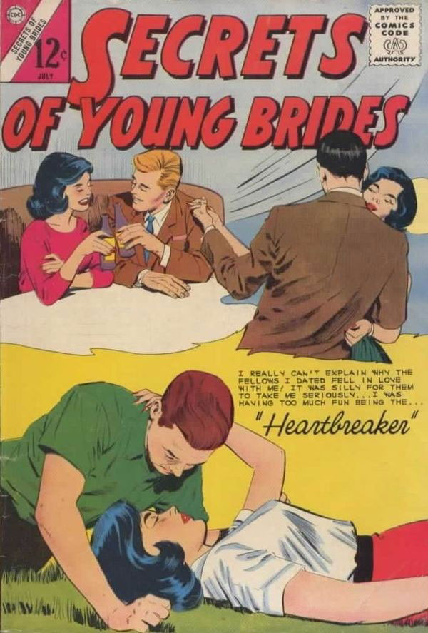 Secrets of Young Brides #43 cover