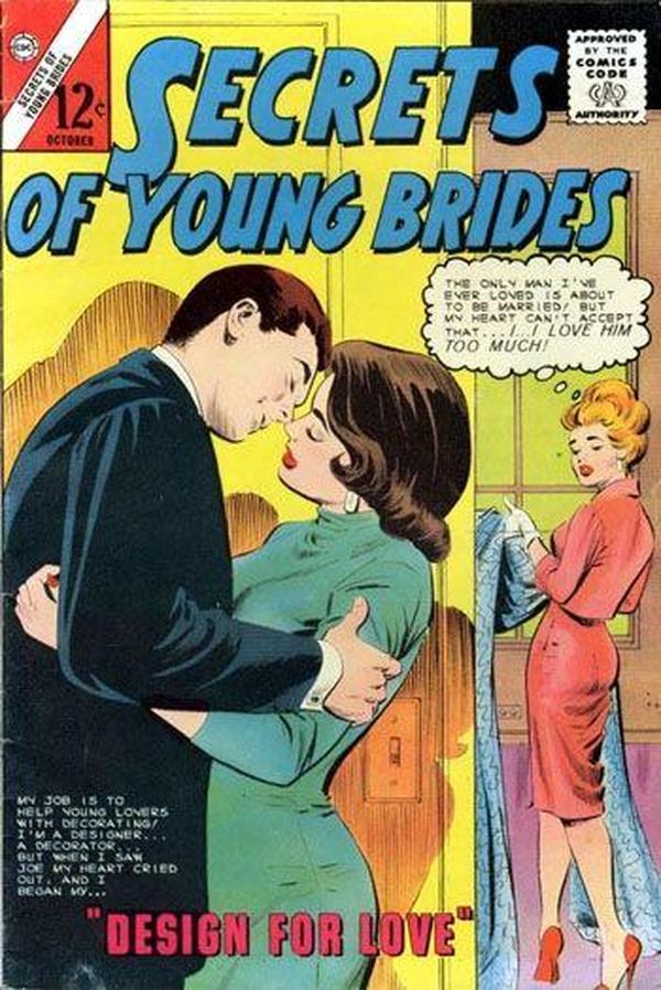 Secrets of Young Brides #44 cover