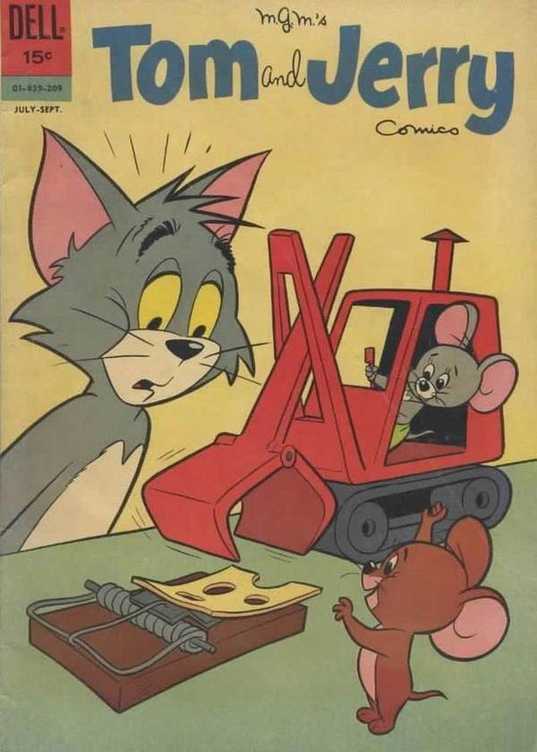 Tom & Jerry Comics #212 cover