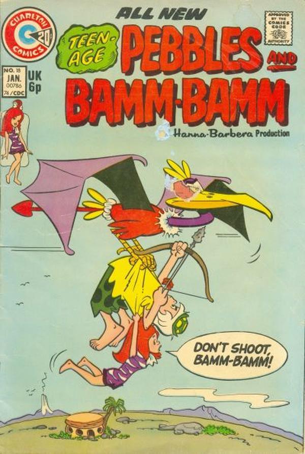 Pebbles and Bamm-Bamm #18 cover