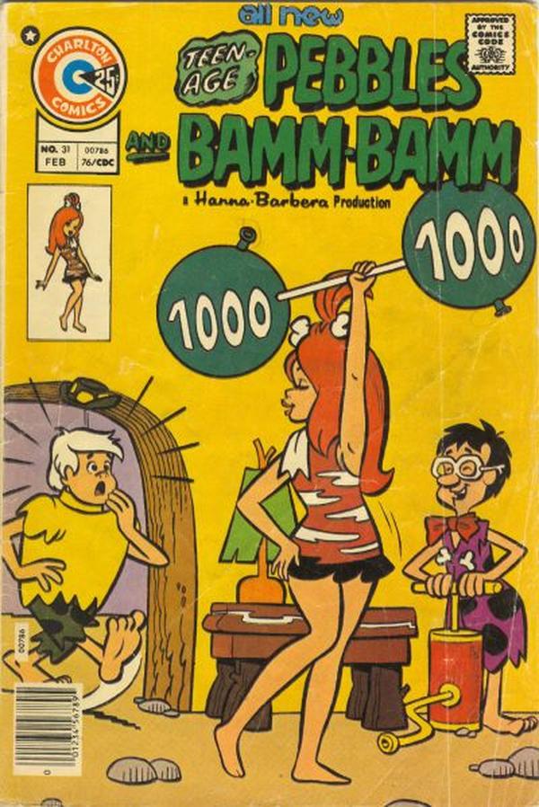 Pebbles and Bamm-Bamm #31 cover