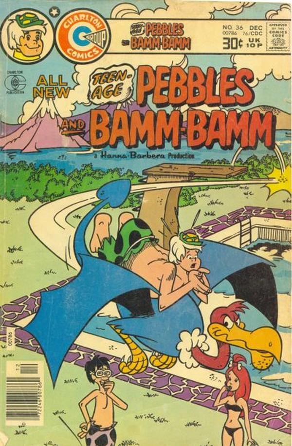Pebbles and Bamm-Bamm #36 cover