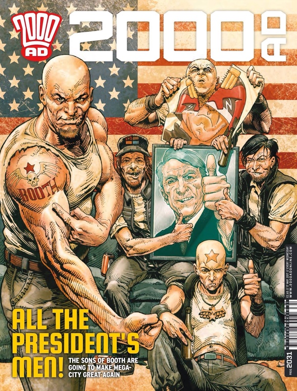 2000 AD #2031 cover