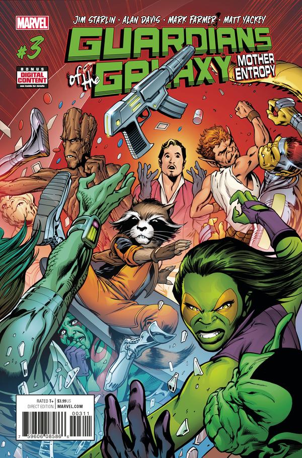 Guardians of the Galaxy: Mother Entropy #3 cover