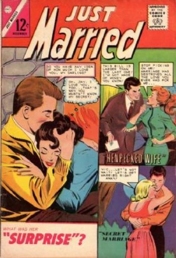 Just Married #39 cover