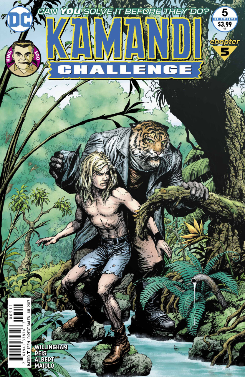 The Kamandi Challenge #5 cover
